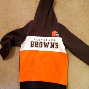 NWT Cleveland Browns youth hoodie. 10/12